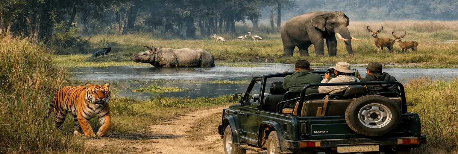 Online Jeep Safari Booking at Dudhwa National Park